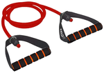 Boldfit Resistance Tube with Foam Handles, Door Anchor for Exercise & Stretching Red 10kg