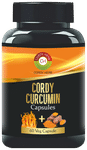 Cordy Herb Curcumin Veg Capsule Antioxidant & Anti-inflammatory for Immunity,Reduce Inflammation and Pain