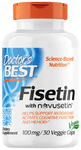 Doctor's Best Fisetin Featuring Novusetin 100mg Veggie Capsule |  For Antioxidant & Brain Support