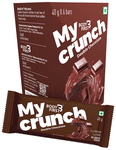 Body First My Crunch Protein Bar (40gm Each) Double Chocolate