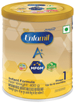 Enfamil A+ Stage 1 Follow Up Formula | Powder with DHA, ARA & Prebiotics for Babies (Up to 6 months)
