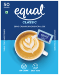 Equal Classic Zero Calorie from Sucralose Sachet (50 Each)