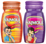 Dabur Combo Pack of Hajmola Imli & Regular Flavour Tablet (120 Each)
