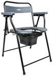 Entros EHS-C779B Commode Chair Front Cut
