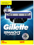 Gillette Mach 3 Shaving Razor Blades Turbo