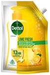 Dettol Bodywash & Shower Gel | pH Balanced & Soap Free Lime Fresh Refill Pack