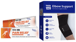 Combo Pack of Tata 1mg Elbow Support Medium & Tata 1mg Pain Relief Gel (75gm)