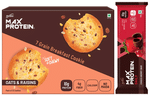 Combo Pack of Ritebite Max Protein Daily Choco Berry Bar (50 gm) & Max Protein Cookies Oats & Raisins (55 gm)