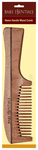 Bare Essentials Neem Handle Wood Comb