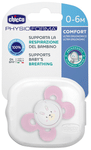 Chicco Physio Comfort Silicone 0 to 6 Months Soother Pink