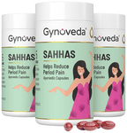 Gynoveda Sahhas Period Pain Relief Ayurvedic Capsule (120 Each)