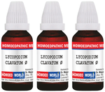 Dr. Majumder Homeo World Lycopodium Clavatum Mother Tincture (30ml Each) Q