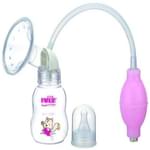 Farlin Manual Breast Pump with Bottle Pink