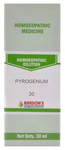 Bakson's Homoeopathy Pyrogenium Dilution 30