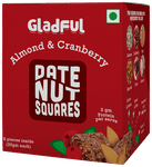 Gladful Almond & Cranberry Date Nut Squares (20gm Each)