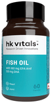 HK Vitals Fish Oil 1000 mg for Joint & Heart Health | Soft Gelatin Capsule