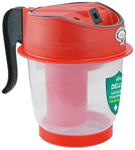 Crescent Delux Facial Steamer Vaporizer for Cold and Cough Medium Red