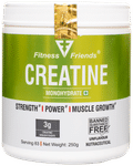 Fitness Friends Creatine Monohydrate Powder Unflavour