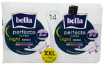 Bella Perfecta Ultra Sanitary Napkins Night Silky Drai XXL
