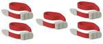 Clear & Sure Quick Release Standard Touriquet Band Red