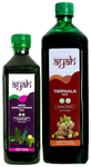 Ayah Combo Pack of Neem Karela Jamun Ras (500ml) & Triphala Ras (1000ml)