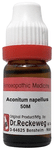 Dr. Reckeweg Aconitum Napellus Dilution 50M CH