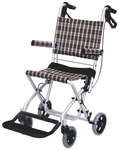 EASYCARE EC 9002L Portable Traveling Aluminium Wheelchair Black