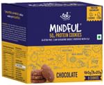 Eat Anytime Mindful 50gm Whey Protein Cookies (20gm Each) Chocolate