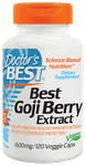 Doctor's Best Goji Berry Extract 600mg Veggie Capsule | For Antioxidant Protection & Immunity