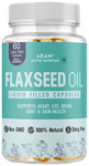 Azani Active Nutrition Flaxseed Oil Liquid Filled Capsule