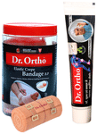 Dr Ortho Combo of Crepe Bandage (8X4) & Pain Relief Ointment 30gm