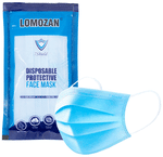 7 Shield 3 Ply Disposable Protective Face Mask Blue