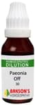 Bakson's Homoeopathy Paeonia Officinalis Dilution 30 CH