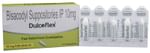 Dulcoflex Bisacodyl Suppositories IP 10mg for Adults | Provides Fast Relief from Constipation