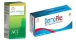 Allen Anti Fungal Combo Pack of A02 Anti Fungal Drop 30ml & Derma Plus Cream 25gm