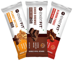 Exerfit Wholesome Energy Bar Peanut Butter, Choco Browni & Almond Fudge