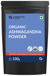 Carbamide Forte Certified Organic Ashwagandha Powder