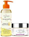 Donum Naturals Combo Pack of Tear Free Shampoo & Therapeutic Moisturizing Cream for Baby