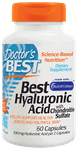 Doctor's Best Hyaluronic Acid with Chondroitin Sulfate 100mg Capsule | For Healthy Joints & Skin