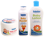 Babuline Combo Pack of Baby Cream 50gm+Baby Lotion 200ml+Baby Powder 50gm