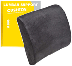 4V1 Lumbar Support Cushion Standard Black