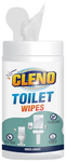 Cleno Toilet Wipes (50 Each)