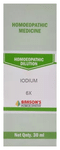 Bakson's Homoeopathy Iodium Dilution 6X
