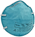 3M N95 1860 Health Care Particulate Respirator & Surgical Mask Teal Blue
