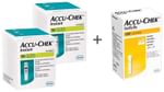 Accu-Chek Combo Pack of 2 Pack Instant 50 Test Strip & 1 Pack 200 Softclix Lancet