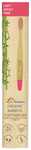 Dr. Morepen Organic Bamboo Toothbrush Adult Soft Pink