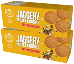 Early Foods Jaggery Millet cookies (150gm Each) Dry Fruit & Seeds