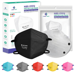 Care View CV1221H N95 FFP2 Certified Headloop with 6 Layers Filtration Protective Mask Universal Multicolor