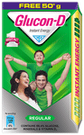 Glucon-D with Glucose, Calcium, Vitamin C & Sucrose | Nutrition Booster Regular