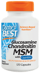 Doctor's Best Glucosamine Chondroitin MSM with OptiMSM | Veggie Capsule For Healthy Joints